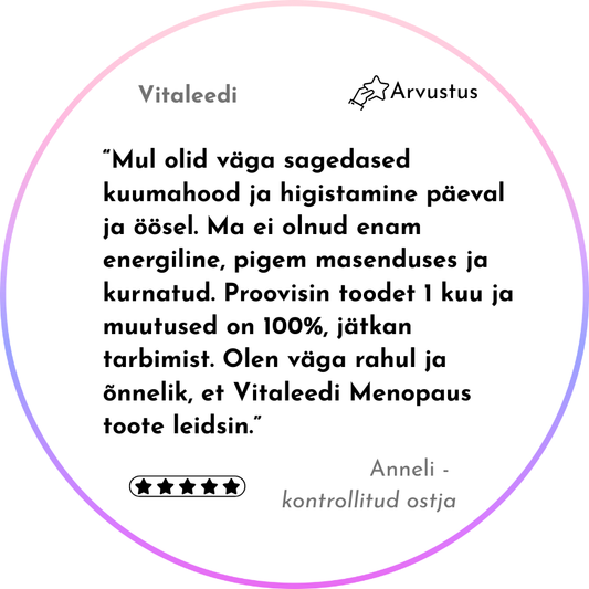 Vitaleedi menopausi kapslid